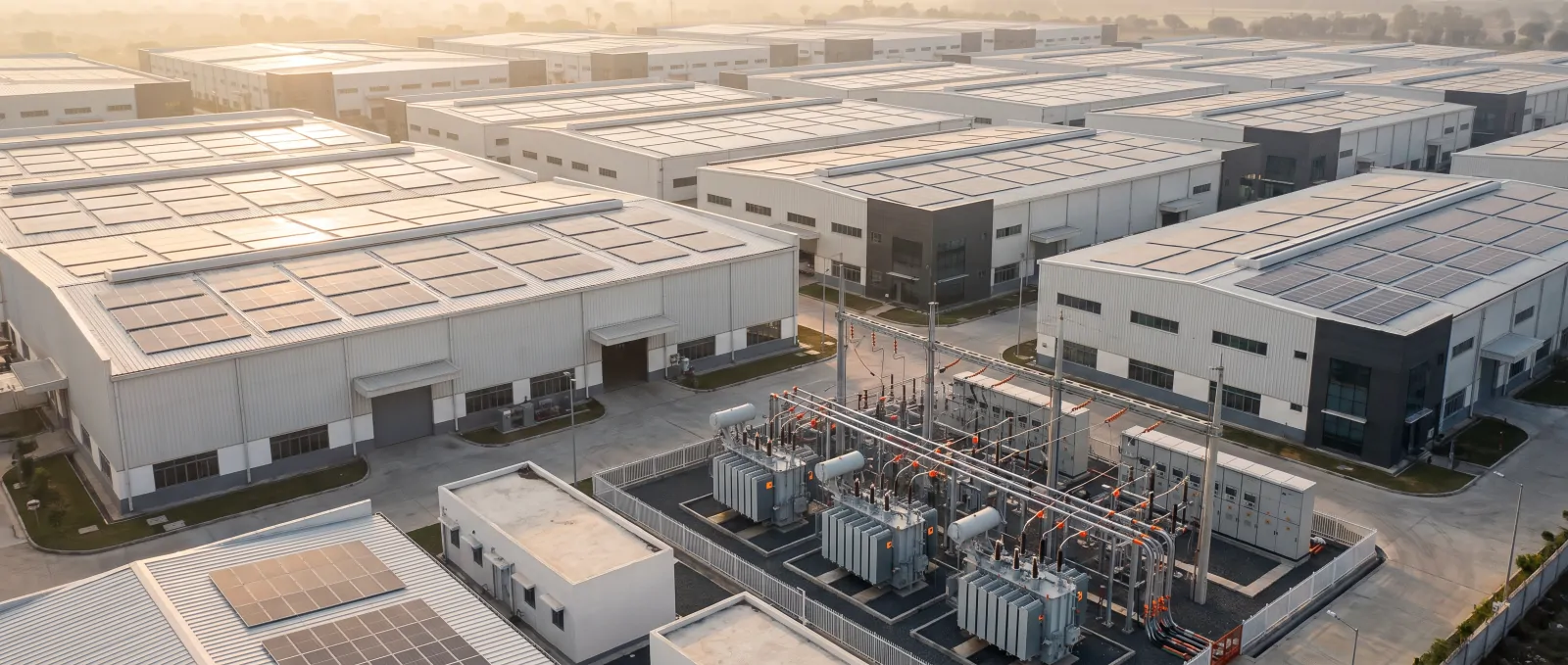 Industrial plants served by Kamakshi