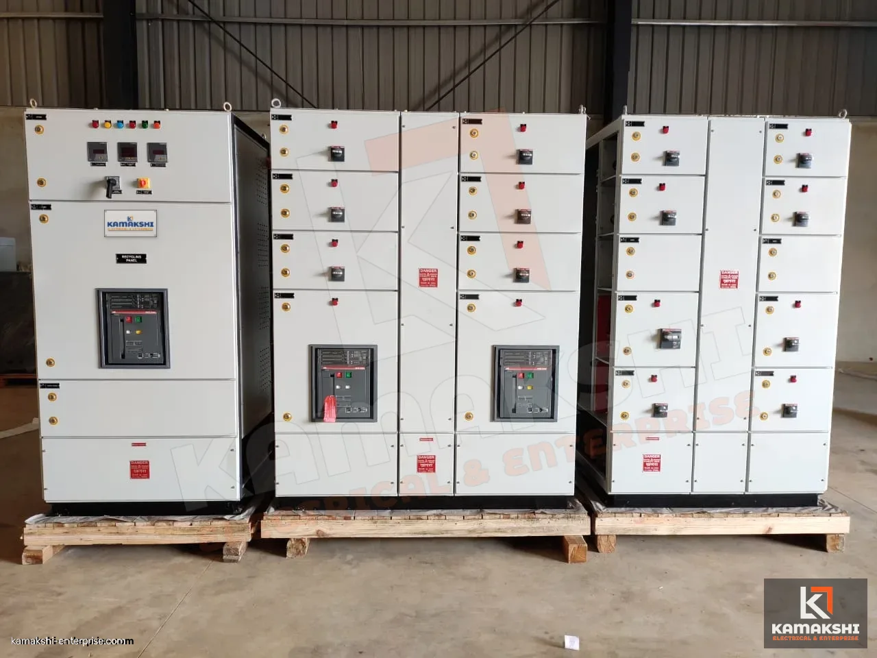 Panels ready for dispatch