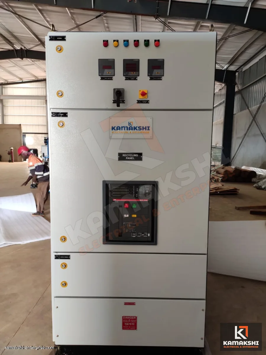 Recycling plant panel